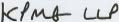 Handwritten signature or endorsement of KPMG LLP