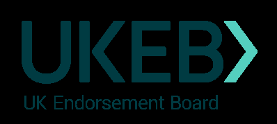 Logo for UKEB, the UK Endorsement Board