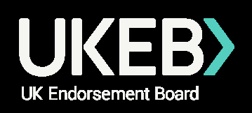 Logo for the UK Endorsement Board (UKEB)